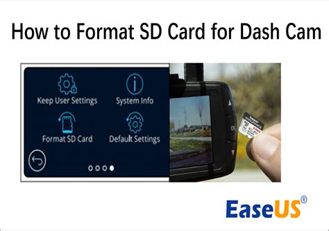 dash cam sd card format